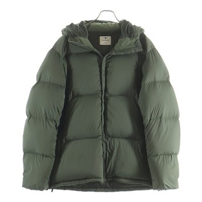 Snow Peak Recycled Light Down Jacket Batting Olive JK-22AU005 Used efc8c2efb885e