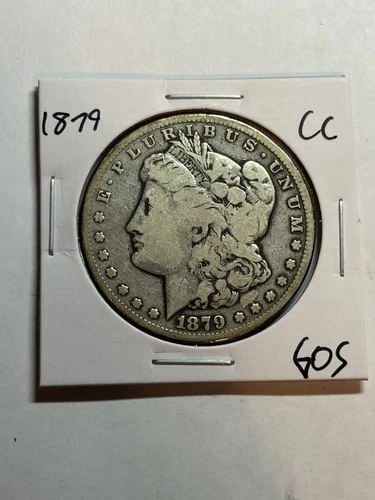 New Listing1879-CC Morgan Silver Dollar VG/F Key Date CC
