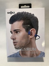 SHOKZ OpenRun S803 Bone Conduction Sport Headphones Open-Ear - NIB - blue
