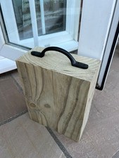 wood door stopper