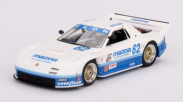 ミニカー TSMMODEL2015 Mazda RX-7 GTO IMSA#62 FC3S TSM MODEL - MAZDA RX-7 GTO #62 Mazda Motorsport IMSA 2nd Road