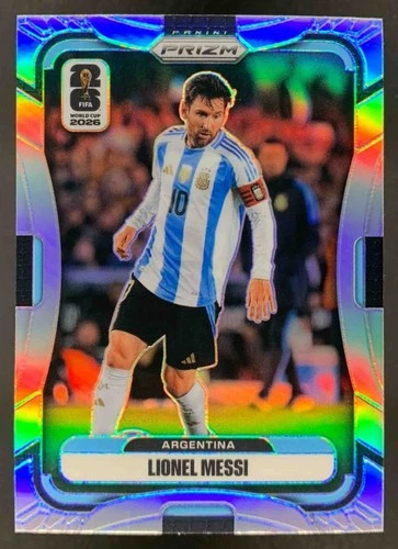 Lionel Messi 2026 Panini Prizm World Cup Silver Prizm Argentina
