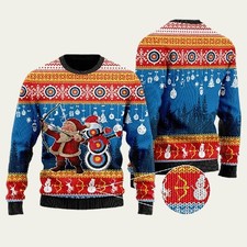 Funny Christmas Santa Ugly Christmas Sweater