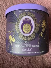 Bath Body Works Disney Nightmare Before Christmas Sally 3-Wick Soy Candle