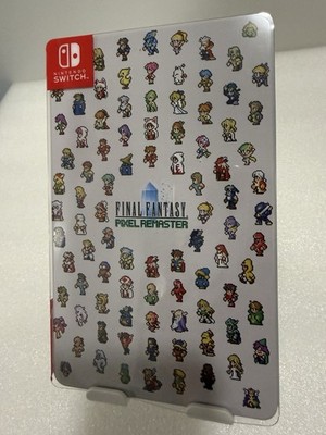 Final Fantasy Pixel Remaster Custom-Made Steelbook Case Switch (NO GAME)