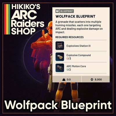 WOLFPACK BLUEPRINT | FAST & SECURE | ARC RAIDERS | BLUEPRINTS 