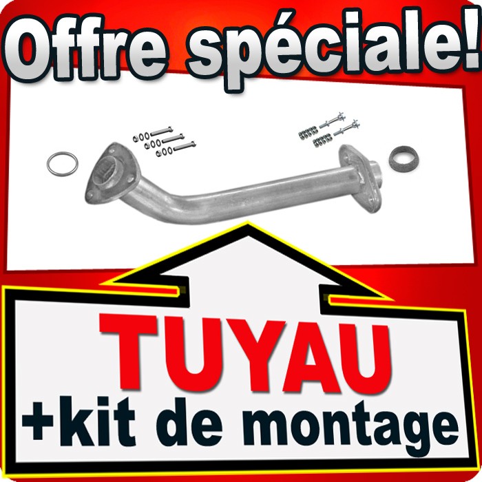 Tuyau d'échappement Nissan Sunny N14 1.4 1.6 silencieux intermédiaire de rechange