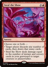 1x Steal the Show - Foil - Promo Pack MTG Promo Pack Cards NM Magic Foil