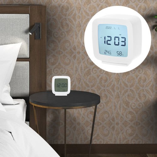 Simple Clock Student Office Bed Side Clocks Alarm for Bedrooms Seniors - Picture 2 of 12