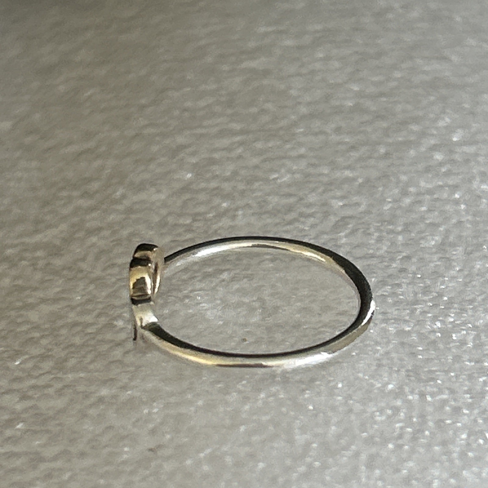 Authentic Pandora 🌟 Stackable 2 Tone Hearts Ring… - image 4