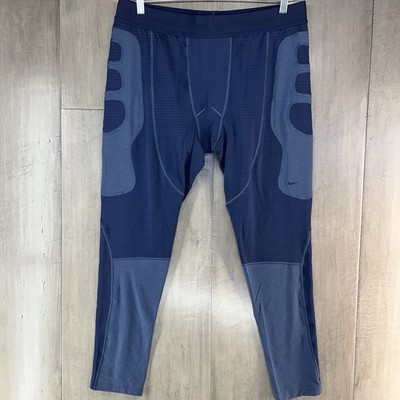 Nike Tech Men's Therma-FIT Base Layer Tights Blue Men s XXL HV1379-451