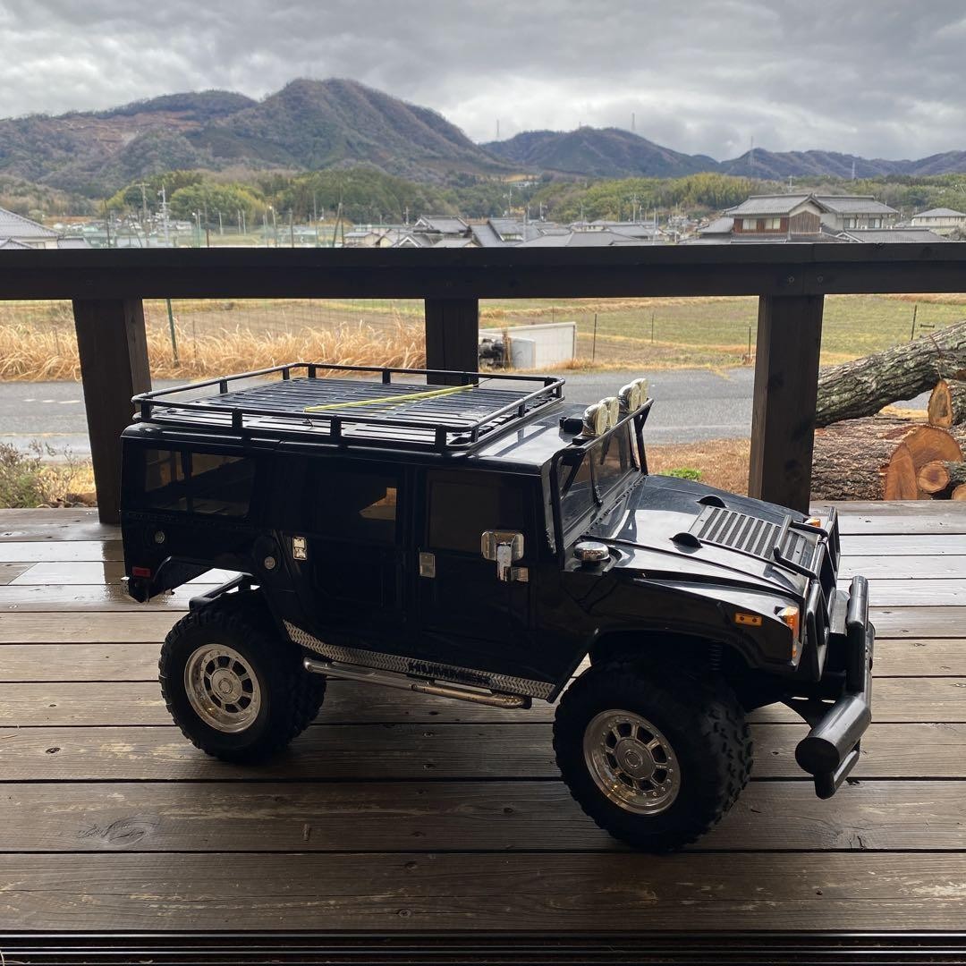 FASTLANE HUMMER H1ラジコンカー ブラック Fastlane Hummer H1 Rc Car Black Remote Control Truck Off