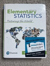 Elementary Statistics : Picturing the World b...