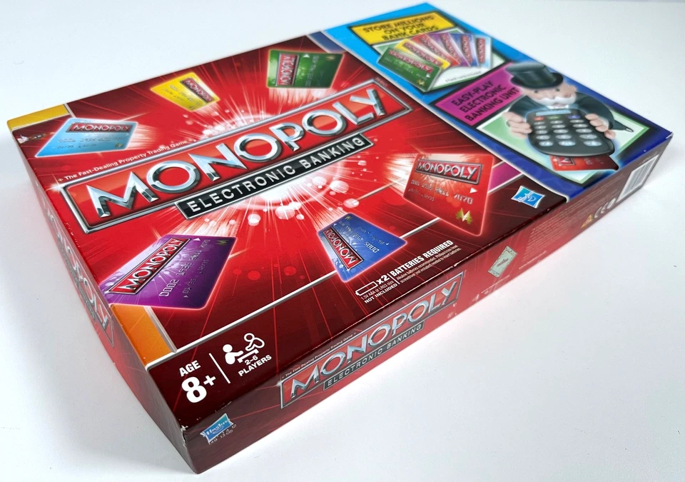 Monopoly Electronic Banking Board Game by Hasbro 2012 - (8+) - Complete - Image 3 of 4