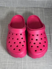 Kids J2 Pink Clog Sandals Slip On Garden Shoes Water Shoes New