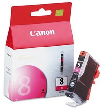 Image of Genuine Canon CLI-8M Magenta Pixma ChromaLife 100 Ink Cartridge 0622B001