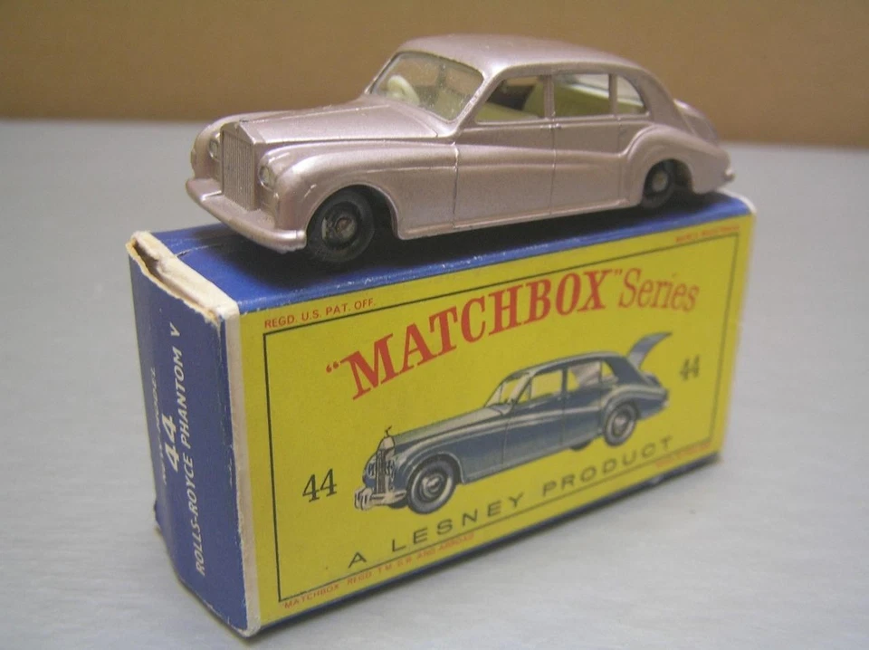 Matchbox Lesney #44 Rolls Royce Phantom V made in England NMIB - Image 2 of 4