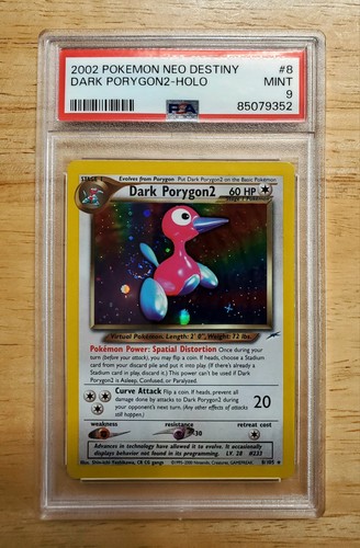 Dark Porygon2 (Unlimited) graded PSA 9 for sale on eBay