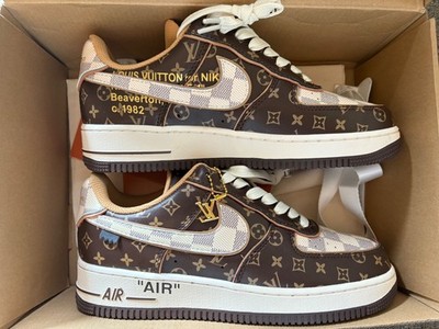 Louis Vuitton Monogram Damier Azure, Nike Air Force 1 men s 8 women s 9.5