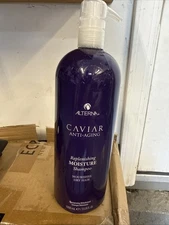 Alterna Caviar Anti-Aging Replenishing Moisture Shampoo Nourishes Hair 33.8oz