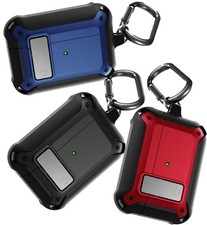 Secure Click Case Rugged Protective Cover Carabiner Clip for Apple Airpods Pro