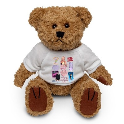Miley Cyrus Montage Teddybär süß Plüschtier Braunbär Geschenke Geschenk neu