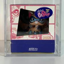 Authentic Littlest Pet Shop Comic Con Cat Superhero SDCC 2009 Shorthair LPS NIB