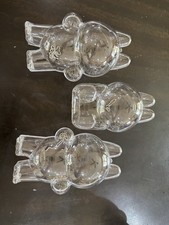 NEW Clear Protective Case Lot for Labubu Pop mart Monsters Cover 3pc set NO DOLL
