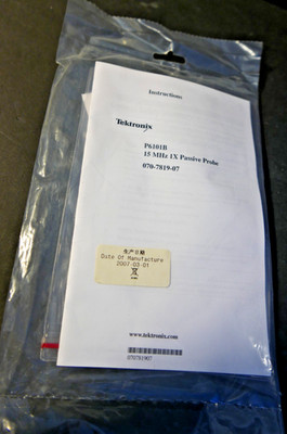 Tektronix P6101B 15 MHz 1x Passive Probe T-Nr:  070-781907) Tastkopf Oszilloskop