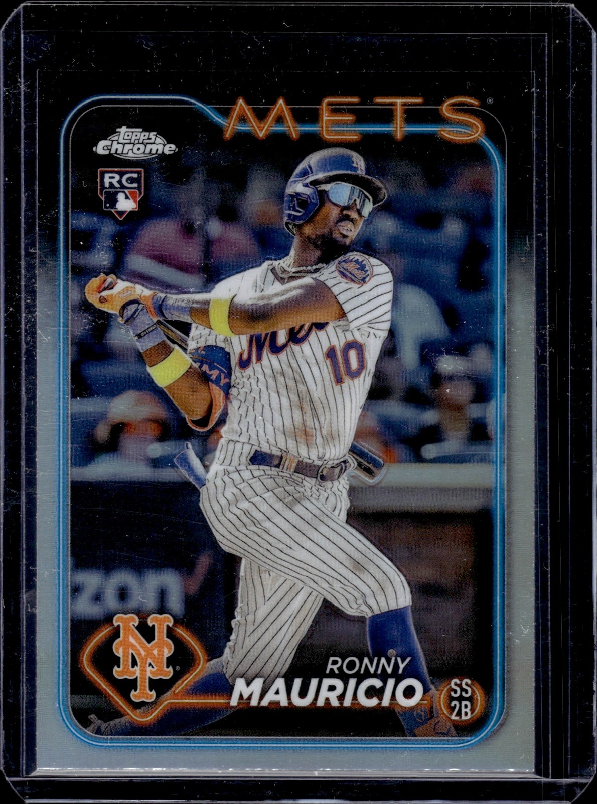 2024 Topps Chrome - Ronny Mauricio #28 Refractor (RC)