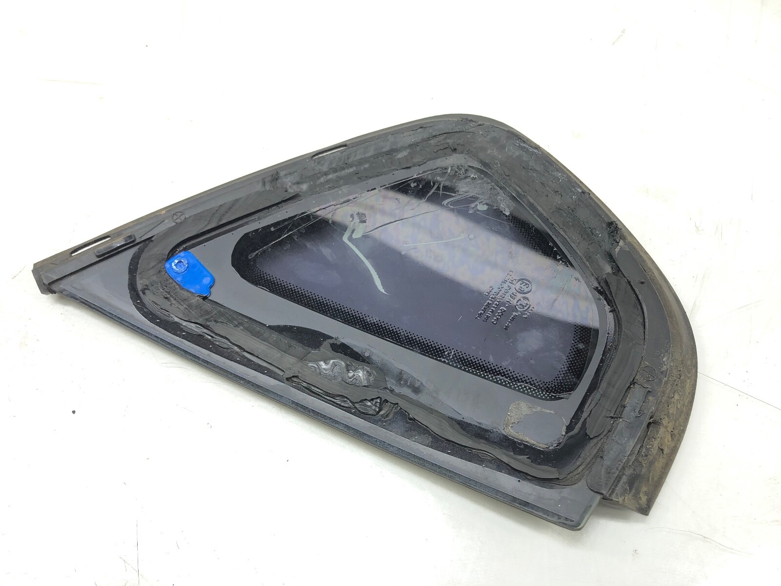 2014-2020 MASERATI QUATTROPORTE RIGHT PASS REAR QUARTER PANEL GLASS WINDOW OEM.