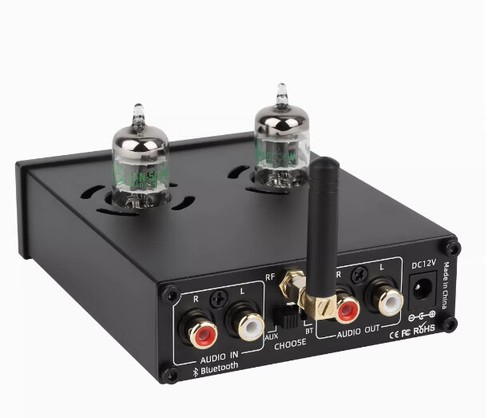 BOALECO BX1MKII HiFi 2.0 Headphone Pre Amplifier DAC Tube 5654W Bluetooth 5.0 - Picture 2 of 2