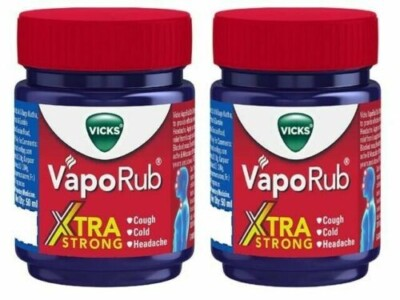 #ad Vicks VapoRub Xtra Strong 50 ml Pack of 2 $16.99