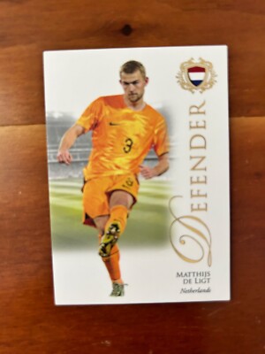 2023 2024 Futera Unique Football Soccer Card Netherlands MATTIJS DE LIGT Mint