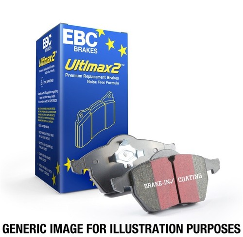 Pastillas de freno traseras EBC para 96-98 BMW Z3 1.9 Ultimax2 - ebcUD692 - Imagen 2 de 9