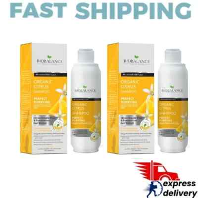 2X Bio Balance Organic Citrus Shampoo Perfect Purifying &Rosemarinus Leaf 330 ml