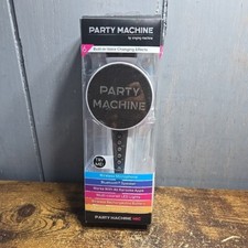 Singing Machine Portable Bluetooth Speaker with Microphone - White