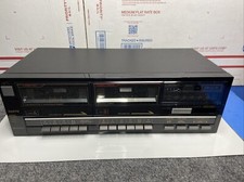 Vintage Sanyo RD W686 Double Stereo Cassette Deck Parts Or Repair Untested