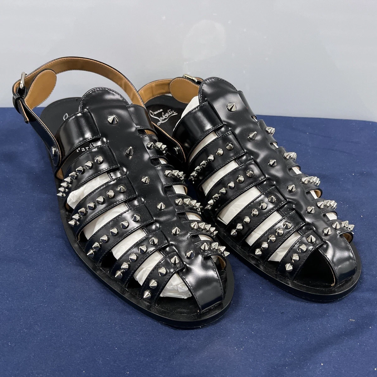 Mens hotsell studded sandals