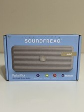 New Soundfreaq Pocket Kick Ultra Portable Wireless Bluetooth Speaker, Gold