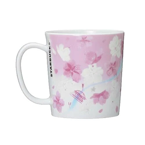 Фарфоровая столовая посуда и столовая посуда Starbucks с цветочным узором