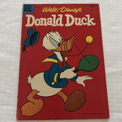 Vintage Walt Disney's Donald Duck 50 Comic Book 1956 | eBay