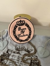 Juicy Couture Bag Pink, Mini Cross-body & Shoulder Bag, Vintage, Velour Cute