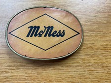 Vintage McNess Belt Buckle