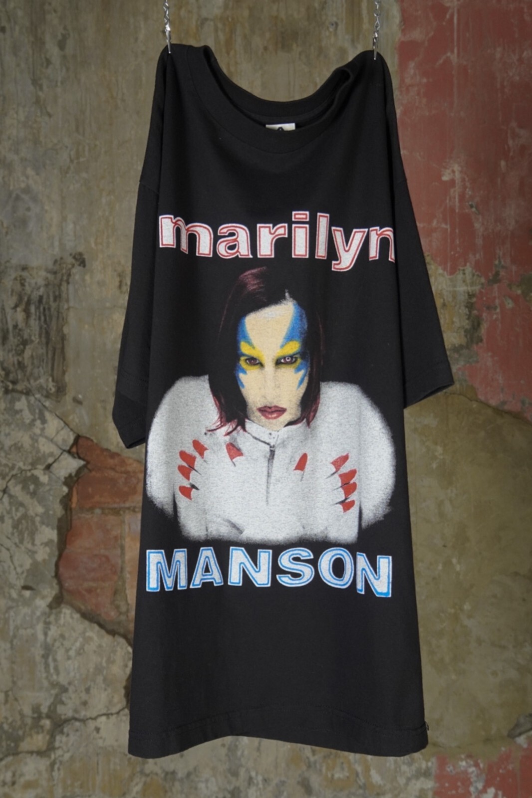 T-shirt Vintage Marilyn Manson Mechanical Animals - Années 90, Taille M Occasion