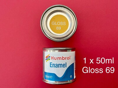 HUMBROL 50ml Emaille Lack glänzend 69 Artikel # 07