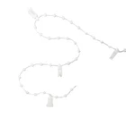 T Clip Vertical Blind Bottom Chain, White Vertical Blinds Chain for 89mm Slats