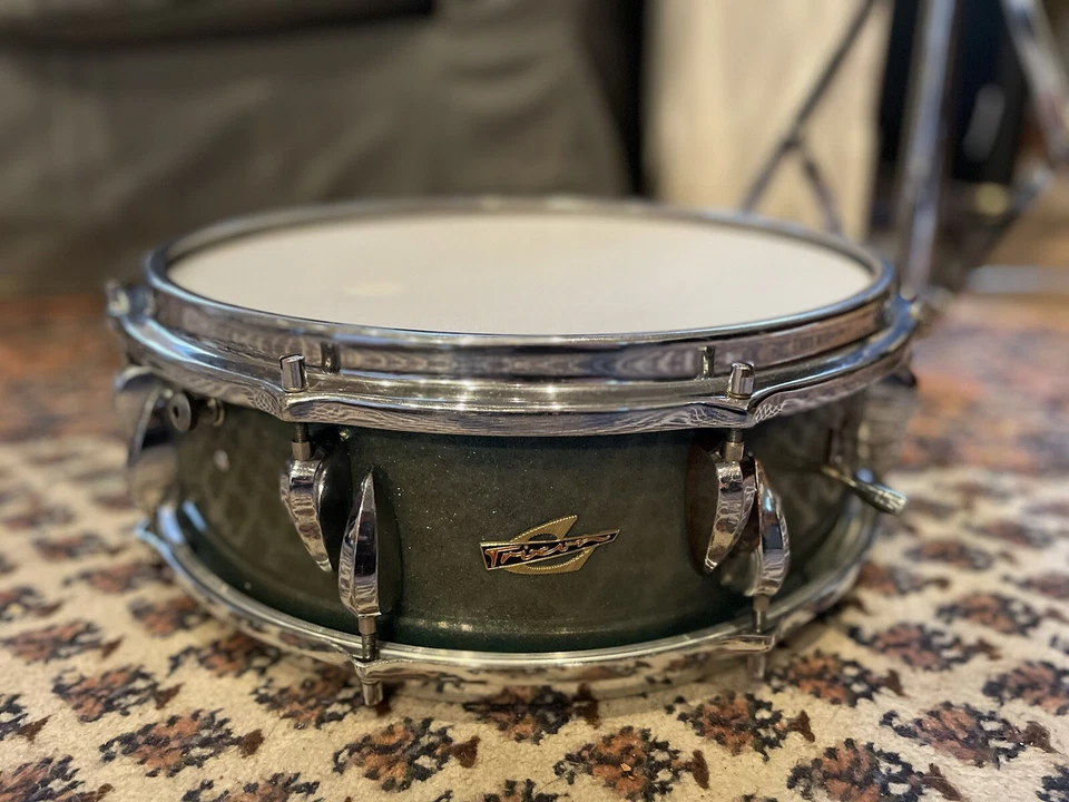 Caja Trixon lágrima años 50 1/440 verde brillo Foto 2 de 4