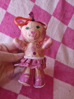 KRITZELBÄR beschreibbar waschbar Schlüsselanhänger Rucksack befestigen Plüschtier 7 Zoll 2006 s1 