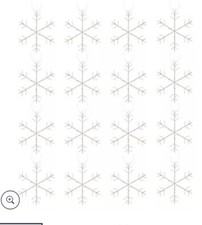 Home Reflections Cascading Christmas Tree Lights Snowflakes Mains Powered New